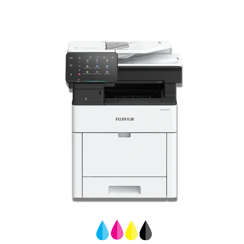 Fujifilm Apeos C3530 and C4030 A4 colour multifunction printers at 35ppm and 40ppm for office documents