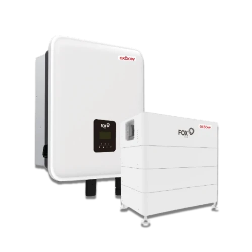 Fox 10.5 kW single phase inverter with 9.6 kWh battery and remote monitoring for continuous backup