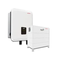 Fox 10.5 kW single phase inverter with 9.6 kWh battery and remote monitoring for continuous backup