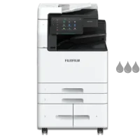 Fujifilm Apeos 4570 and 5570 A3 mono multifunction printers at 45ppm and 55ppm with 6140 sheet capacity