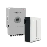 Sunsynk 3.6 kVA single phase inverter with 5.12 to 15.96 kWh battery options for small commercial solar